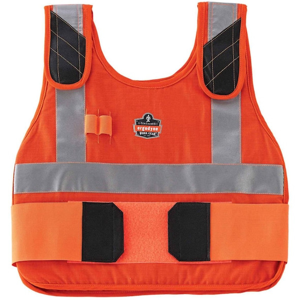 Ergodyne Cooling Vest,Orange,S/M 6225HV Ergodyne Cooling Vest,Orange,S/M 6225HV