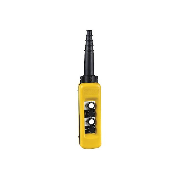 Schneider Electric PendantCntrlStn,DeadEnd,4Buttn,Blk/Wht XACA481