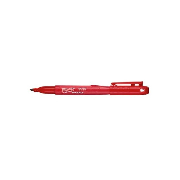 Milwaukee Tool Ink Industrial Marker, Red, Bullet 48-22-3170