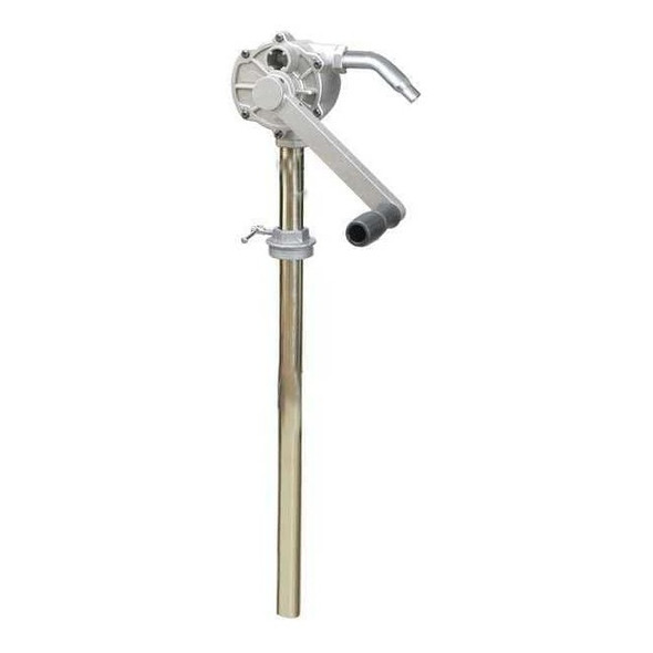Drum Pump, Hand Operated, 7 oz per rotation, 55 gal Container Size