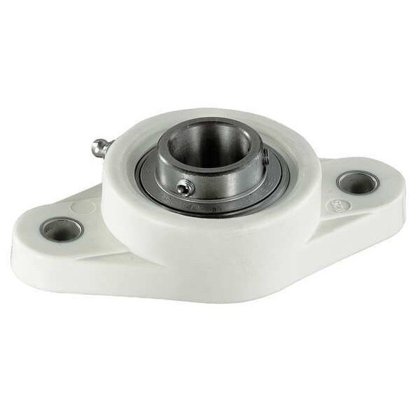 Ntn Flange Bearing,2-Bolt,Ball,1" Bore SUCNFL205-16