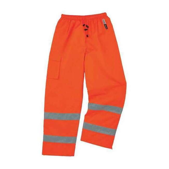 Ergodyne Small Class E Thermal Pants, Orange 8925