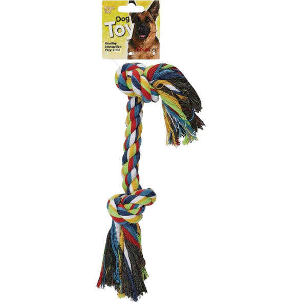 Boss Pet Digger's Small/Medium Dog Multi-Colored Rope Toy