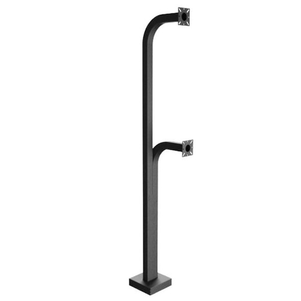 Pedestal Pro Dual Head Truck Pedestal,72"H,45 lb. 72-9C-D