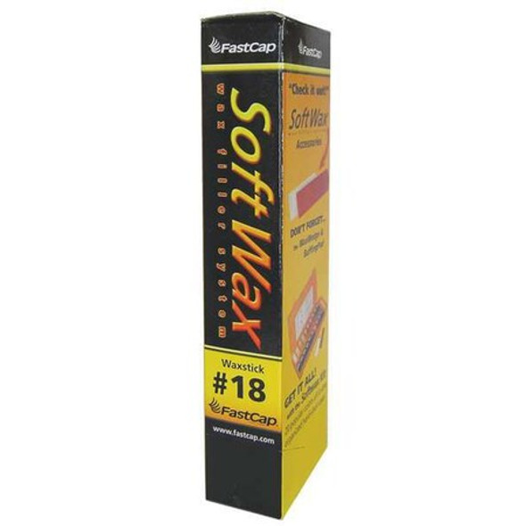 Fastcap Soft Wax Filler System, 1 oz, Refill Stick, Rust, Soft Wax WAX18S-10PK