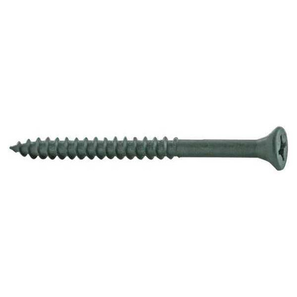 Manufacturer Varies Flat Hd Wood Scrw,Green,#8,1 5/8"L,PK142 P54015-P2