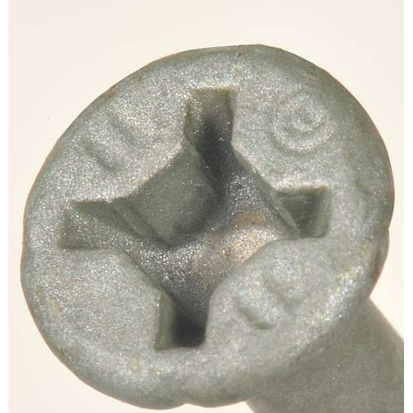 Wood Screw, #8, 1 5/8 in, Durafast Steel Flat Head Combination Phillips/Square Drive, 142 PK