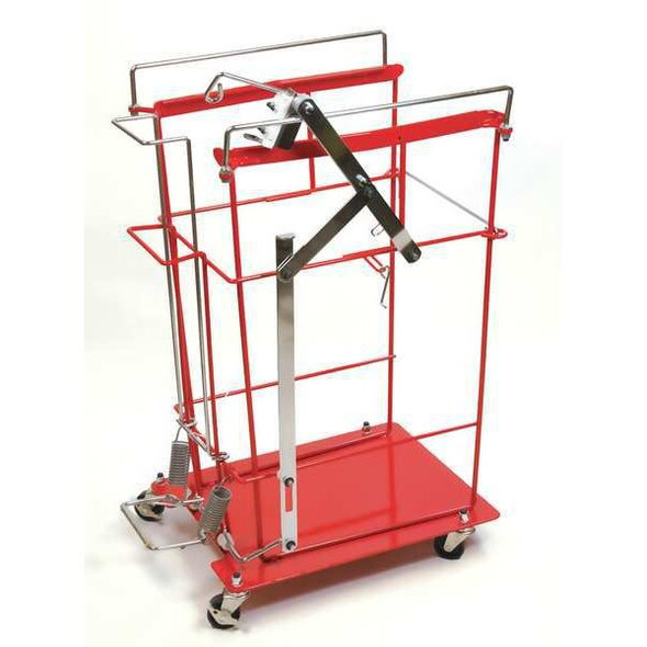 Covidien Foot Pedal Cart,Red,35" L 8991FP Covidien Foot Pedal Cart,Red,35" L 8991FP