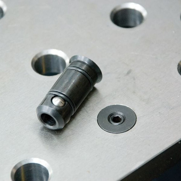 Buildpro Ball Lock Bolt, 1.3 in H, 0.5 in W T55020