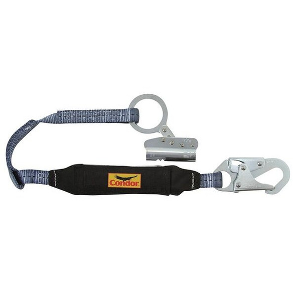 Falltech Rope Grab,Steel,Fits,5/8 In. 45J303 Falltech Rope Grab,Steel,Fits,5/8 In. 45J303