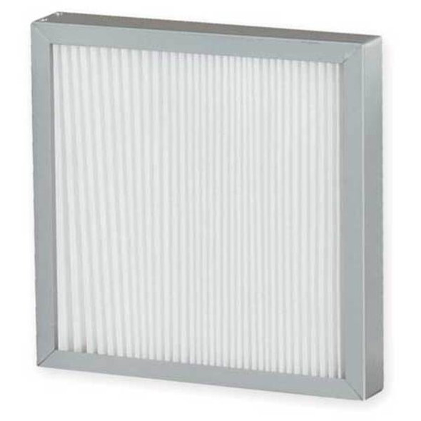 Dayton 12x12x2 Pleated Air Filter, Polyester, MERV 9, 1.0 Micron 2HNU1