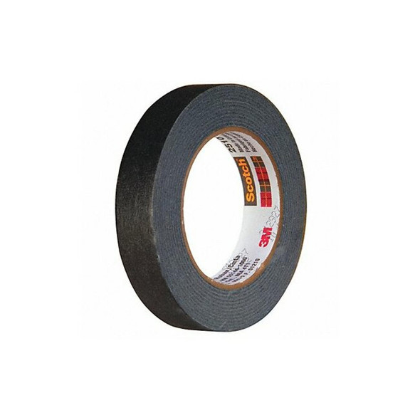 3m Masking Tape, 24 mm W x 55 m L, 5.6 mil Thick, Black, Rubber Adhesive 2510