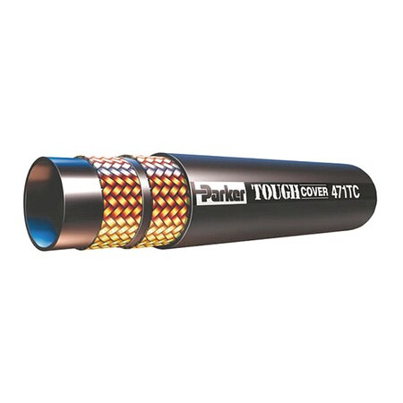 Parker Hydraulic Hose,3/8" I.D,50 ft. L 471TC-6-BX