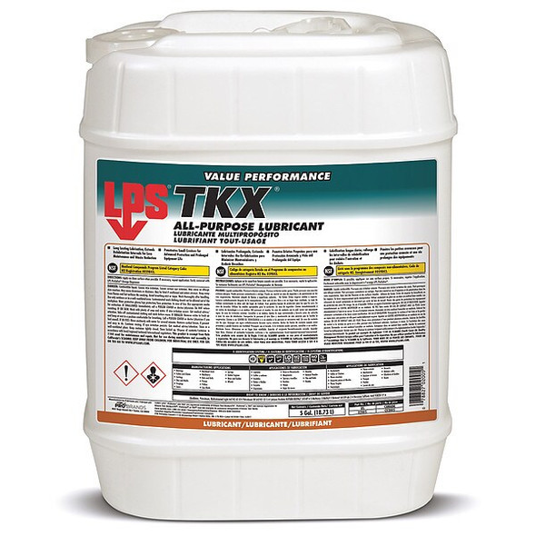 Lps Lubricant, 5 gal., Pail, Mineral Oil, Green 02005