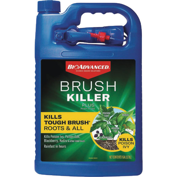 BioAdvanced Brush Killer Plus 1 Gal. Ready To Use Trigger Spray Brush Killer