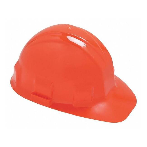 Hard Hat, Sentry III*, Polyethylene, 6 Point Ratchet, Type 1, Class E, Orange