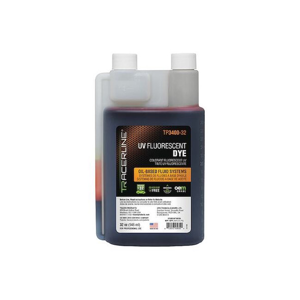 Tracerline UV Leak Detection Dye,32 oz. Size TP3400-32