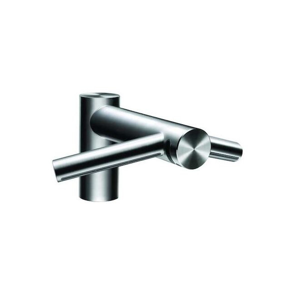 Automatic Hand Dryer and Faucet, 14 sec Dry, 81, 110 to 120V, Silver, Brushed