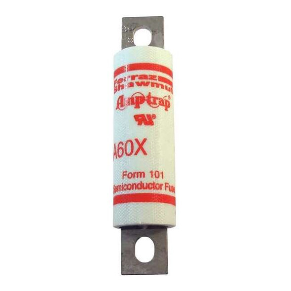 Mersen Semiconductor Fuse, 80A, Fast-Acting, 600V AC, Bolt-On A60X80-4