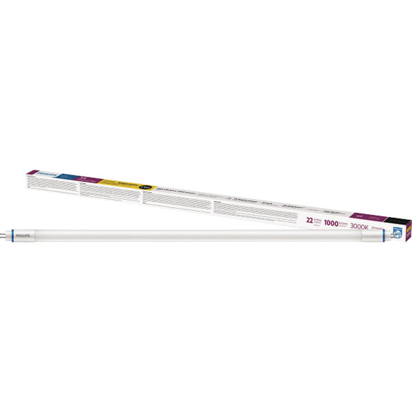 Philips MainsFit 14W Equivalent 22 In. Bright White T5 G5 LED Tube Light Bulb