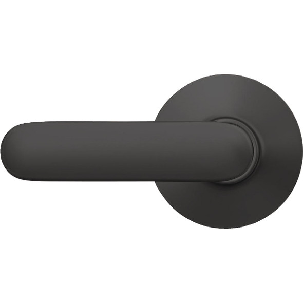 Schlage Davlin Lever Matte Black Hall & Closet Lock F10GDAV622
