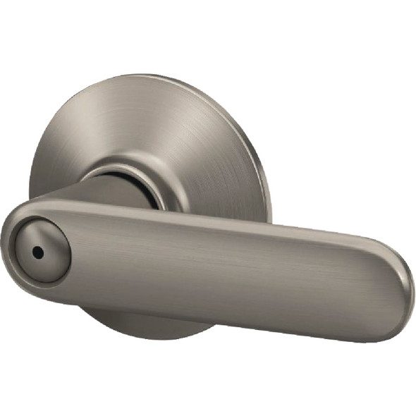 Schlage Davlin Lever Satin Nickel Bed & Bath Lock F40VDAV619 236074