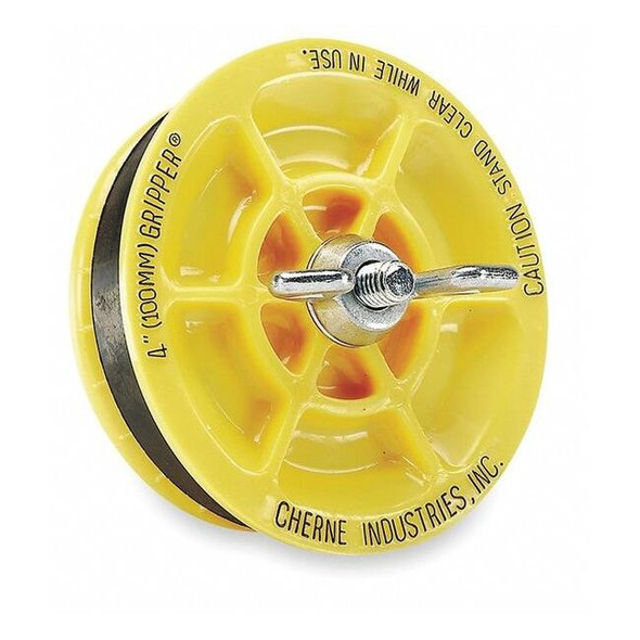 Cherne Pipe Plug,Wing Nut,2.5"H,4"Pipe 270245