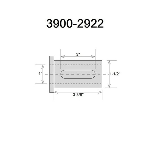 Hhip 1-1-2" OD -1" ID  C Type Tool Holder Bushing 3900-2922
