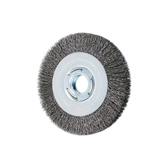 Pferd Tools 7" Crimped Wire Wheel - Medium Face - .014 CS Wire, 2" A.H. 81122
