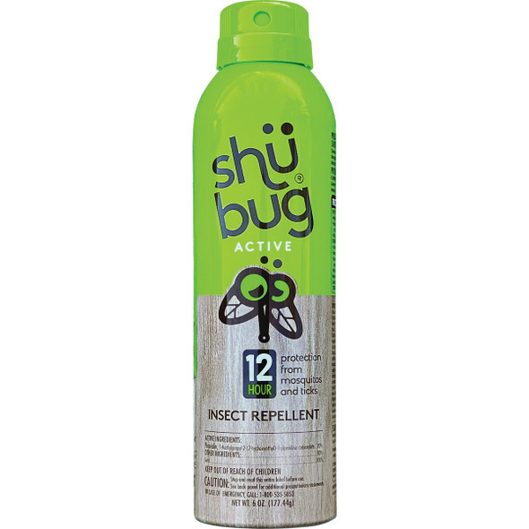 Shubug Active 6 Oz. 360 Spray Insect Repellent 102ABA6PK1