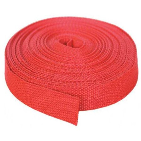 Bulk-Strap Webbing,Polypropylene,3/4" W,Red P34051R Bulk-Strap Webbing,Polypropylene,3/4" W,Red P34051R