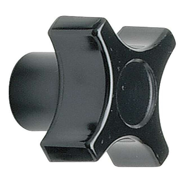 Davies Four Prong Knob, Clamp Knob, 3/8-16 Size, 1"L, HR Phenolic 2820-B