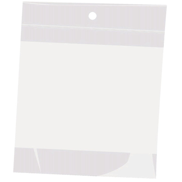 Centurion 3 In. x 3 In. 2 Mil Non-Branded Reclosable Bag with Hole (100-Pack)