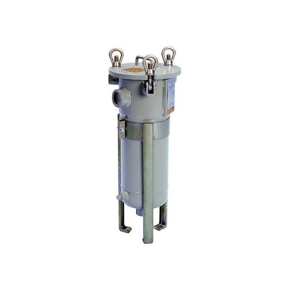 Parker Filter Housing,2In NPT,30GPM,Steel FE6-1-2