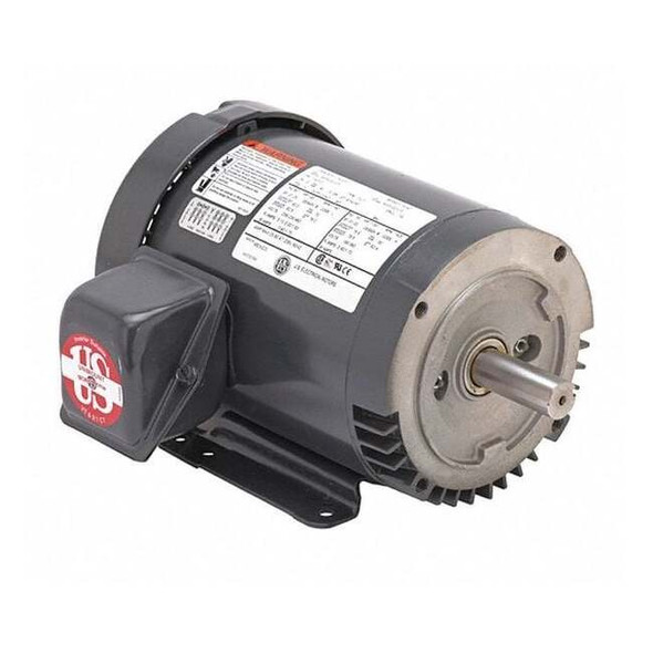 U.S. Motors Motor, 56C, Rigid Base U2P2DFC