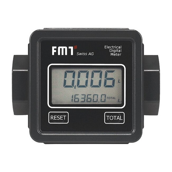 Blue Def Inline Digital Flow Meter,7" L,6" W,4" H DEFMTR