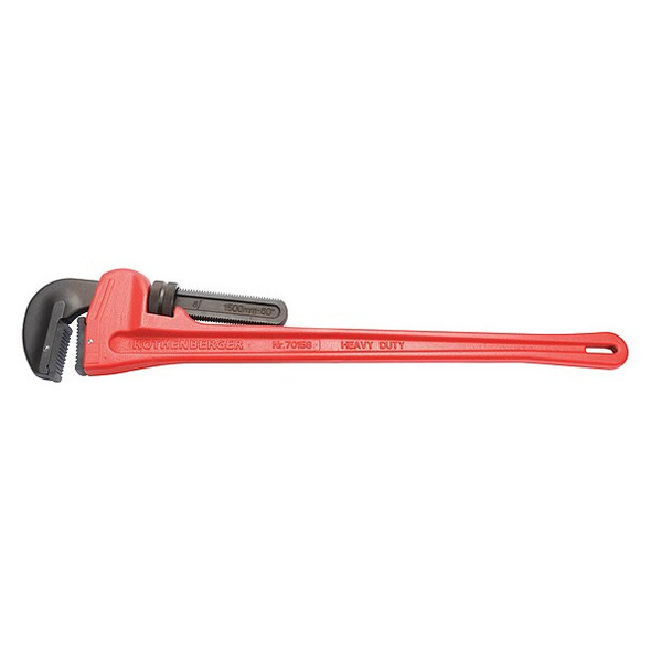 Rothenberger 60 in L 8 in Cap. Steel Pipe Wrench 70158