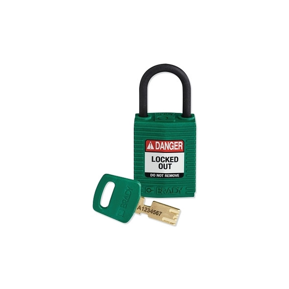 SafeKey Compact Nylon Lockout Padlocks