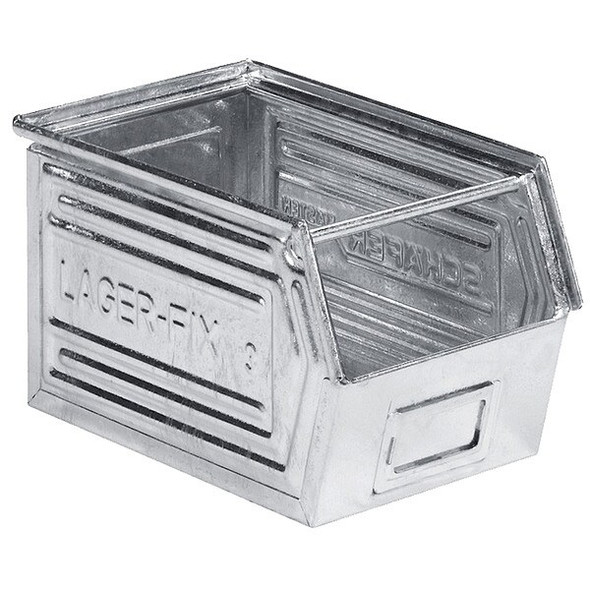 Ssi Schaefer Stacking Bin, 14 in L, 8 in W, Steel 147.140808GV1