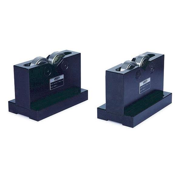 Insize Roller Bearing V-Block Set,Steel 6888-1