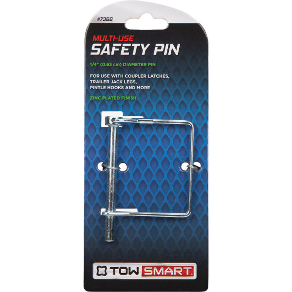 TowSmart 1/4 In. Quick Latch Safety Pin
