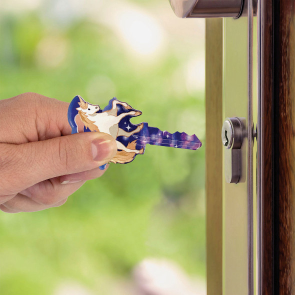 Lucky Line Unicorn Key Shapes Decorative House Key - SC1 B150S Pack of 5 238136