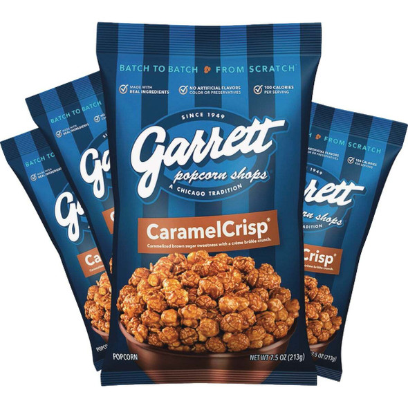 Garrett 7.5 Oz. Popcorn Caramel Crisp MSK66433 Pack of 12