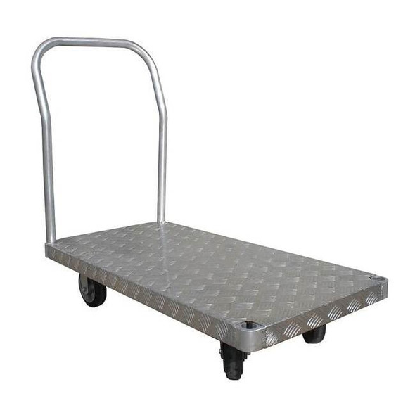 Dayton PlatformTruck,Silver,Aluminum,2,000lb 13X473