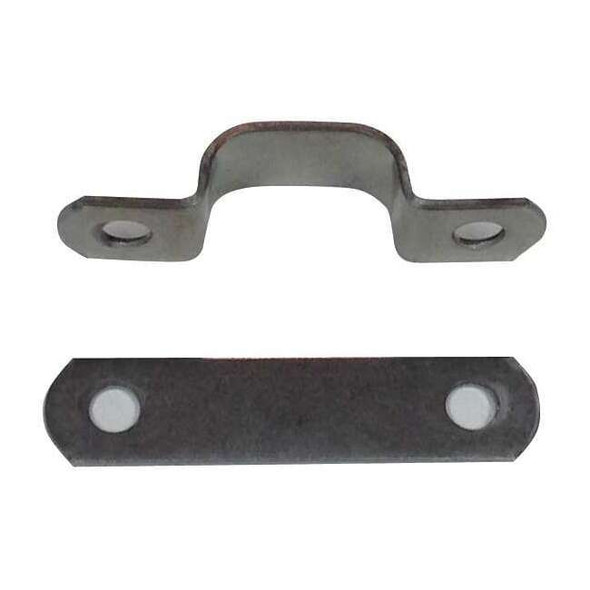 Dixie Line Clamps Tube Clamp,1/2in.,2 lines,PK25 802