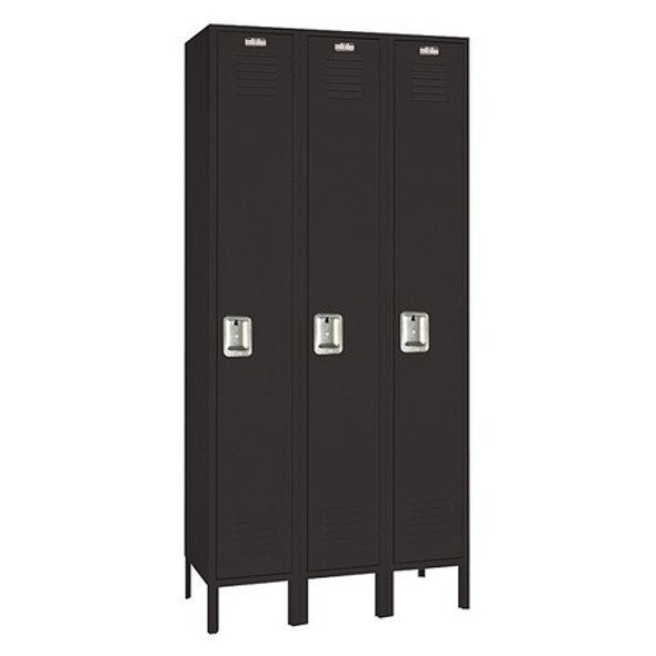 Lyon Wardrobe Locker, 36 in W, 15 in D, 78 in H, (1) Tier, (3) Wide KKC50323