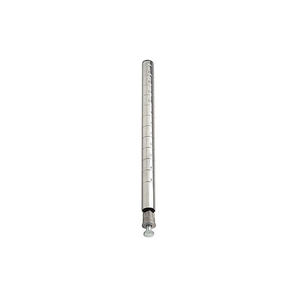 Quantum Storage Systems Wire Shlf Pst,74 inx1 in P74C