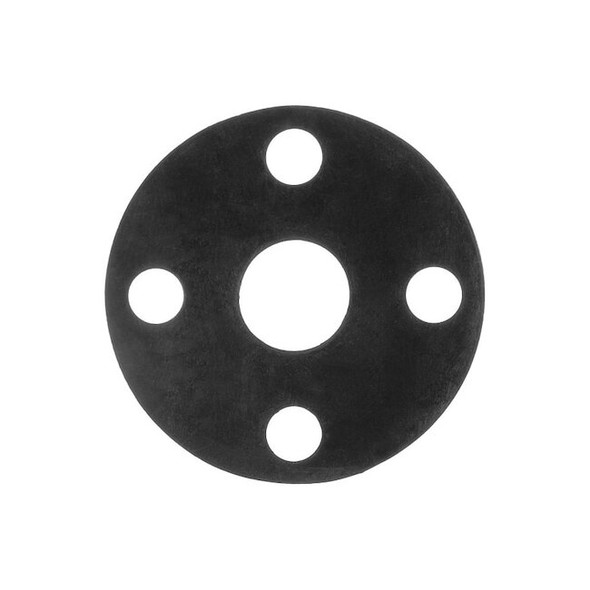 Full Face Viton Flange Gasket for 1-1/2" Pipe, 1/16" Thick, No 150