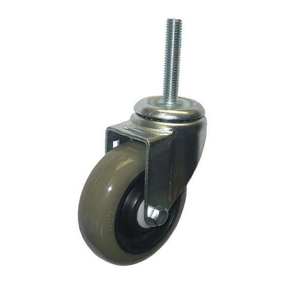 Manufacturer Varies Swivel Stem Caster,Poly,4 in.,275 lb.,Gry 20TM25