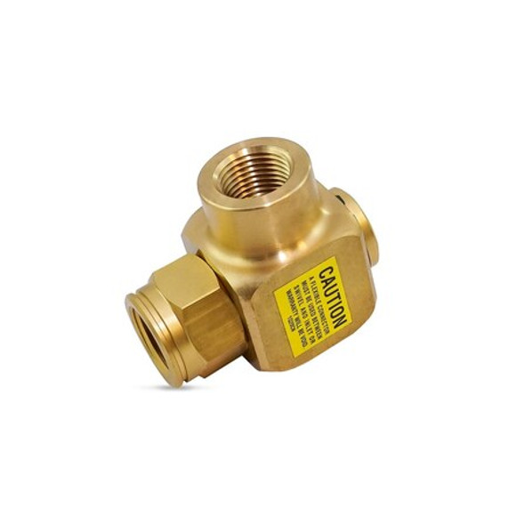 Coxreels Swivel,90 Deg.,Brass,1/2 in FNPT Inlet 434-1